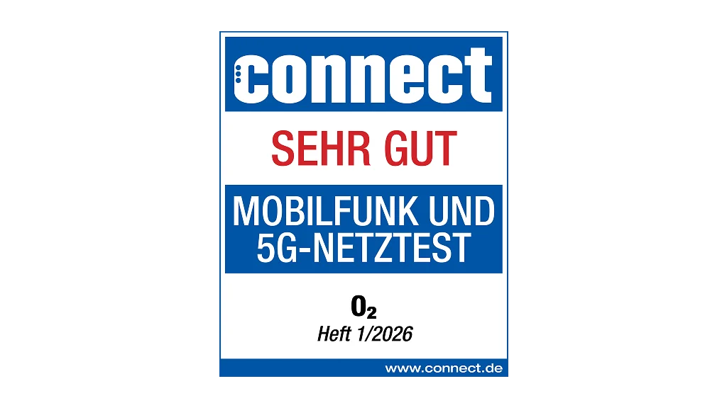 connect: Sehr gut – Mobilfunk und 5G-Netztest, o2, Heft 1/2026