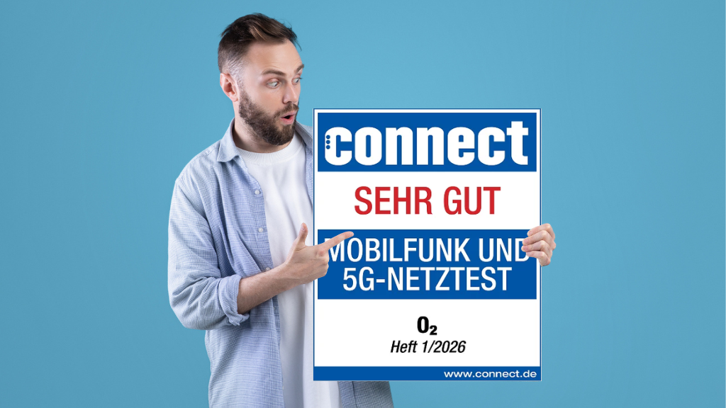 connect: Sehr gut – Mobilfunk und 5G-Netztest, o2, Heft 1/2026