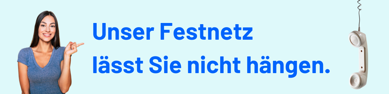 Festnetzbanner